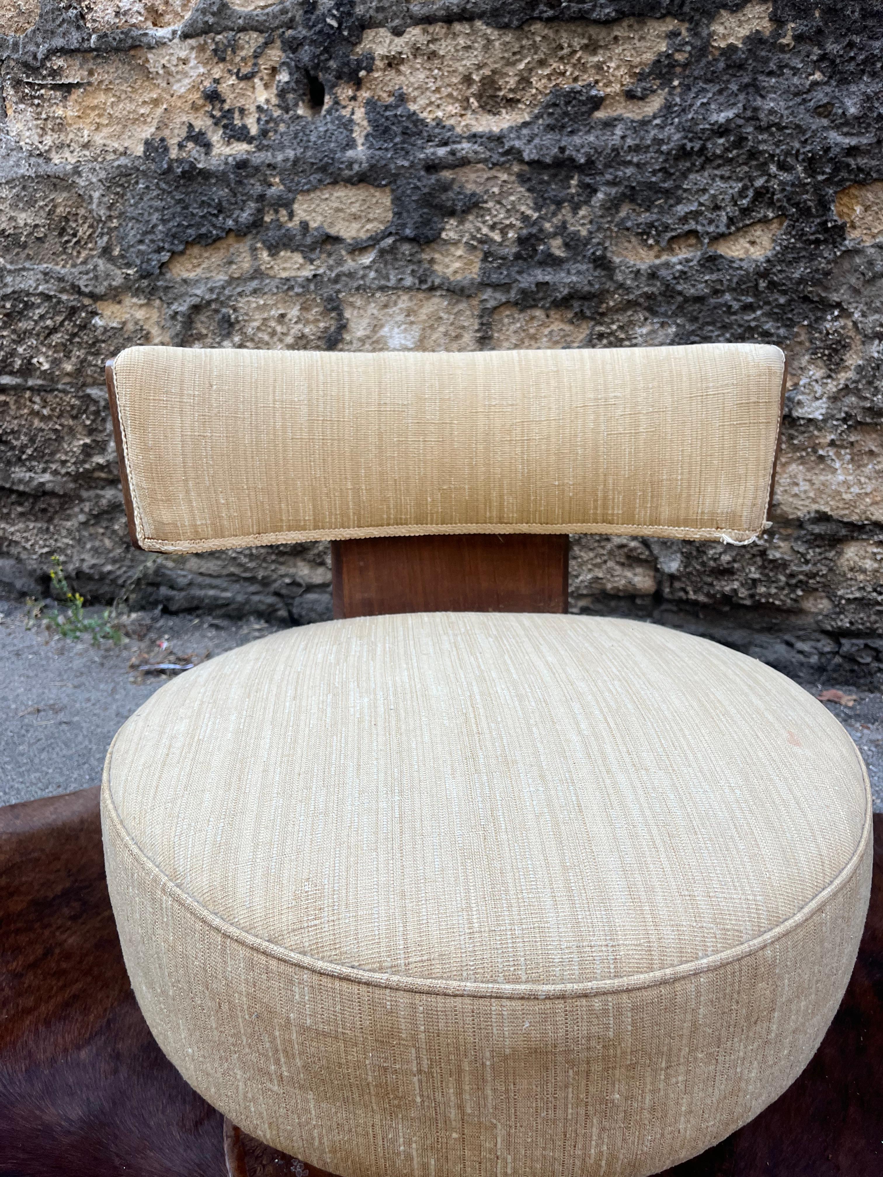 Tessuto Rationalist style children's armchair BBPR from the 20s in vendita
