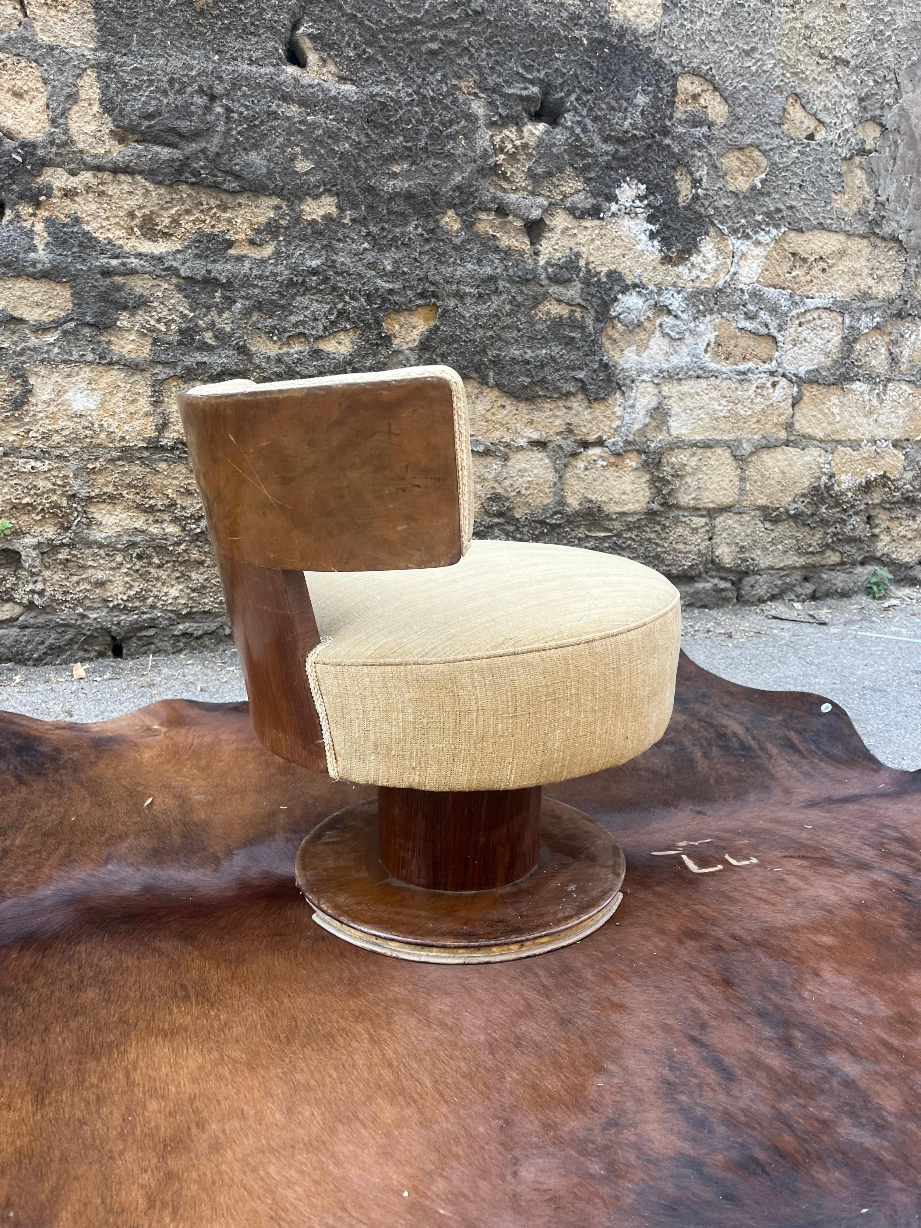 Rationalist style children's armchair BBPR from the 20s in vendita 1