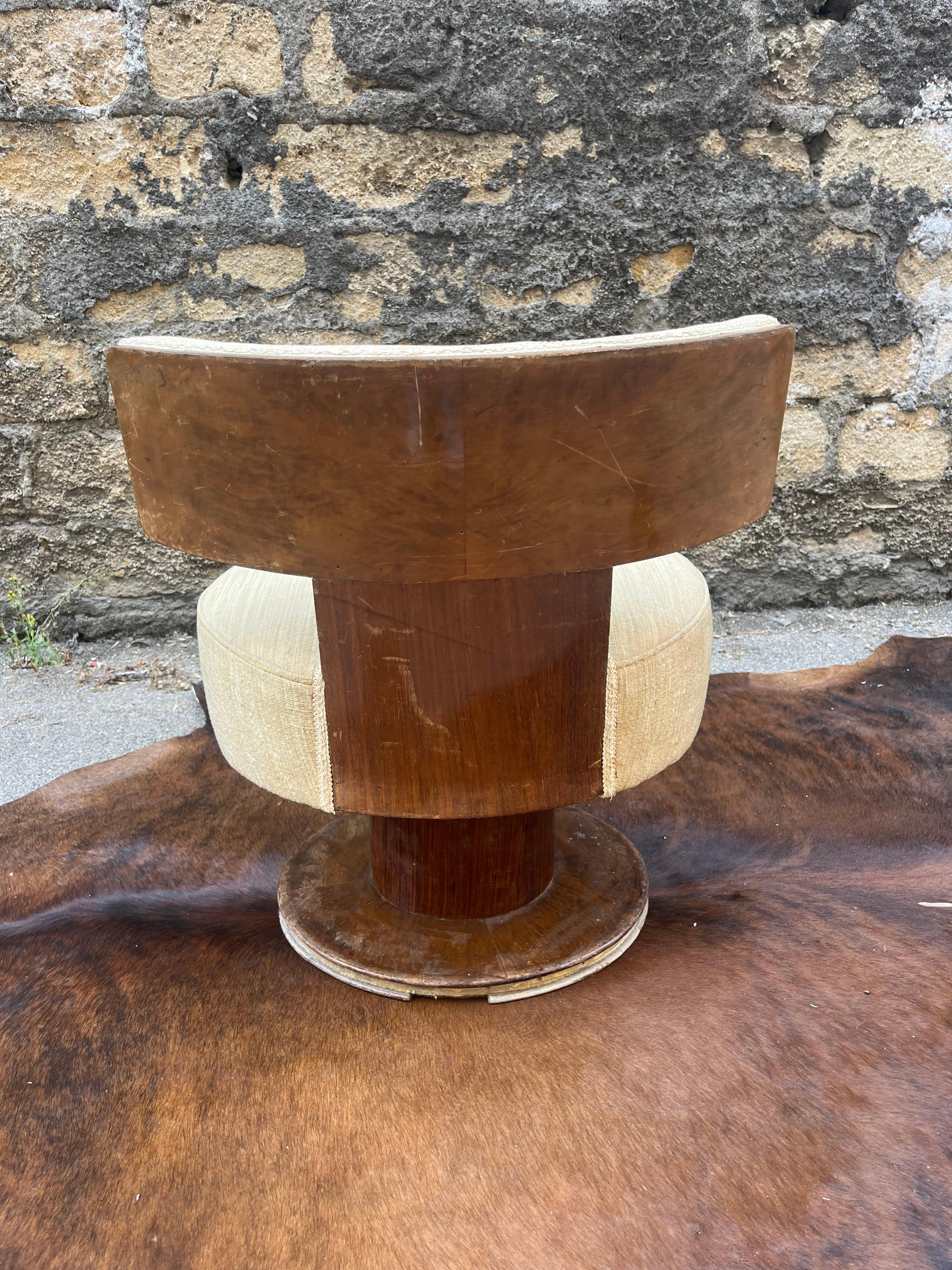 Rationalist style children's armchair BBPR from the 20s in vendita 2