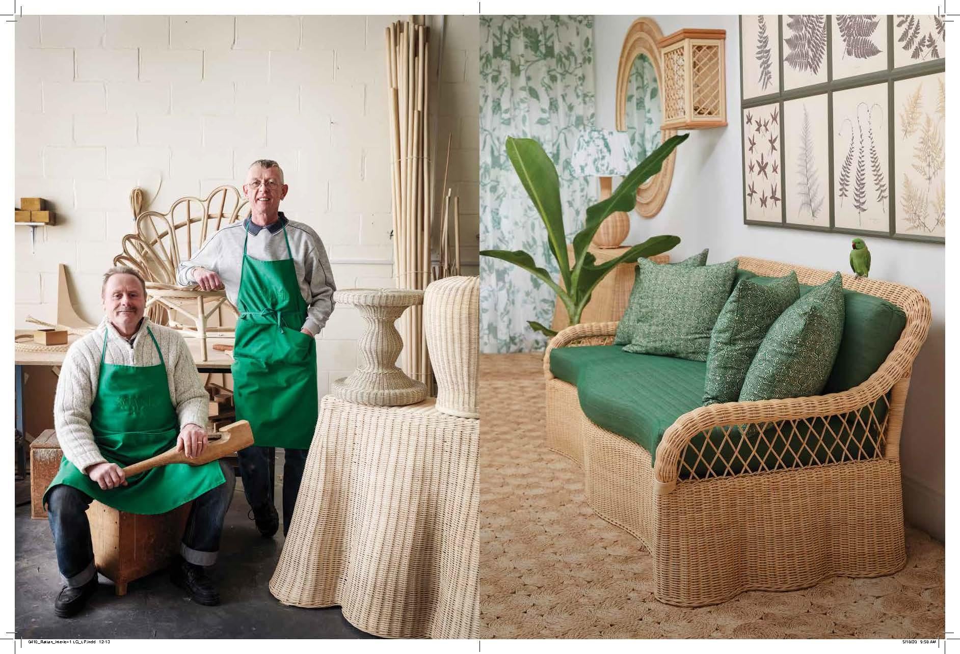 Rattan: A World of Elegance and Charm In New Condition For Sale In New York, NY