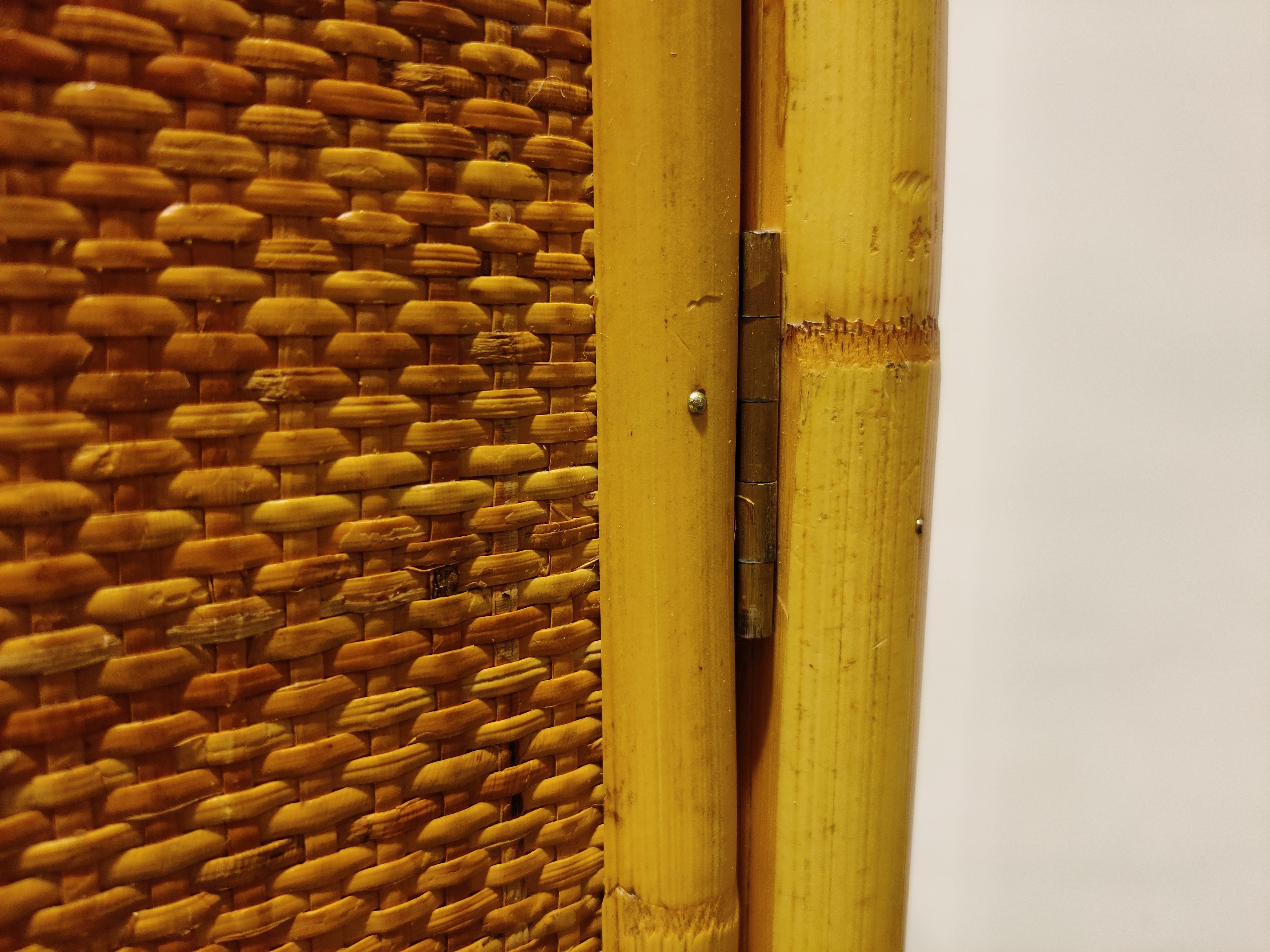 Rattan and Bamboo Wardrobe by Dal Vera, 1960s 3