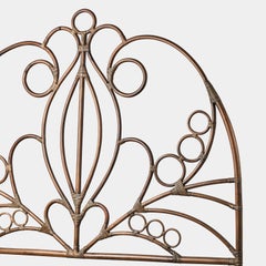 Rattan and Wicker Headboard