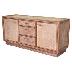 Rattan and Wicker Sideboard or Buffet