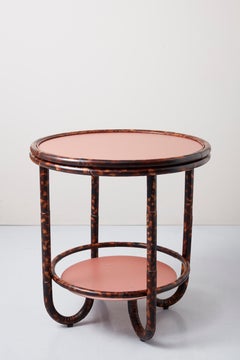 Rattan Anodised Cocktail Table by Tino Seubert