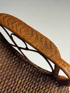 Rattan armchair 1950s