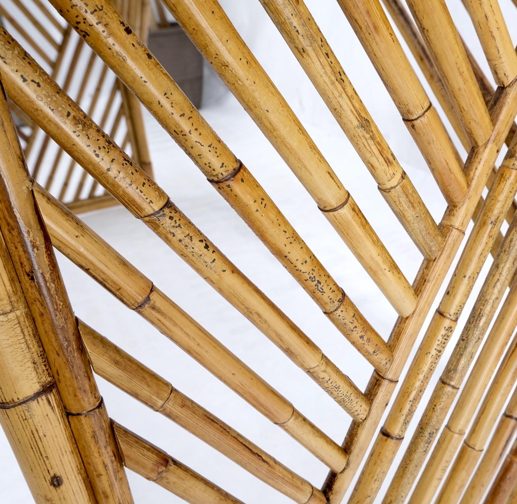 bamboo console table