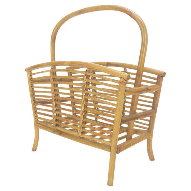 Bent Lucite Mid-Century Modern Magazine Rack For Sale at 1stDibs ...