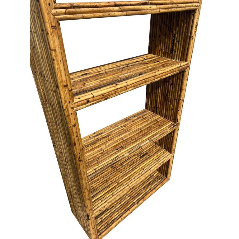 Rattan-Bambus-Geflecht Groer Raumteiler Etagere Regal im Bielecky Brothers  Stil im Angebot bei 1stDibs Deutschland