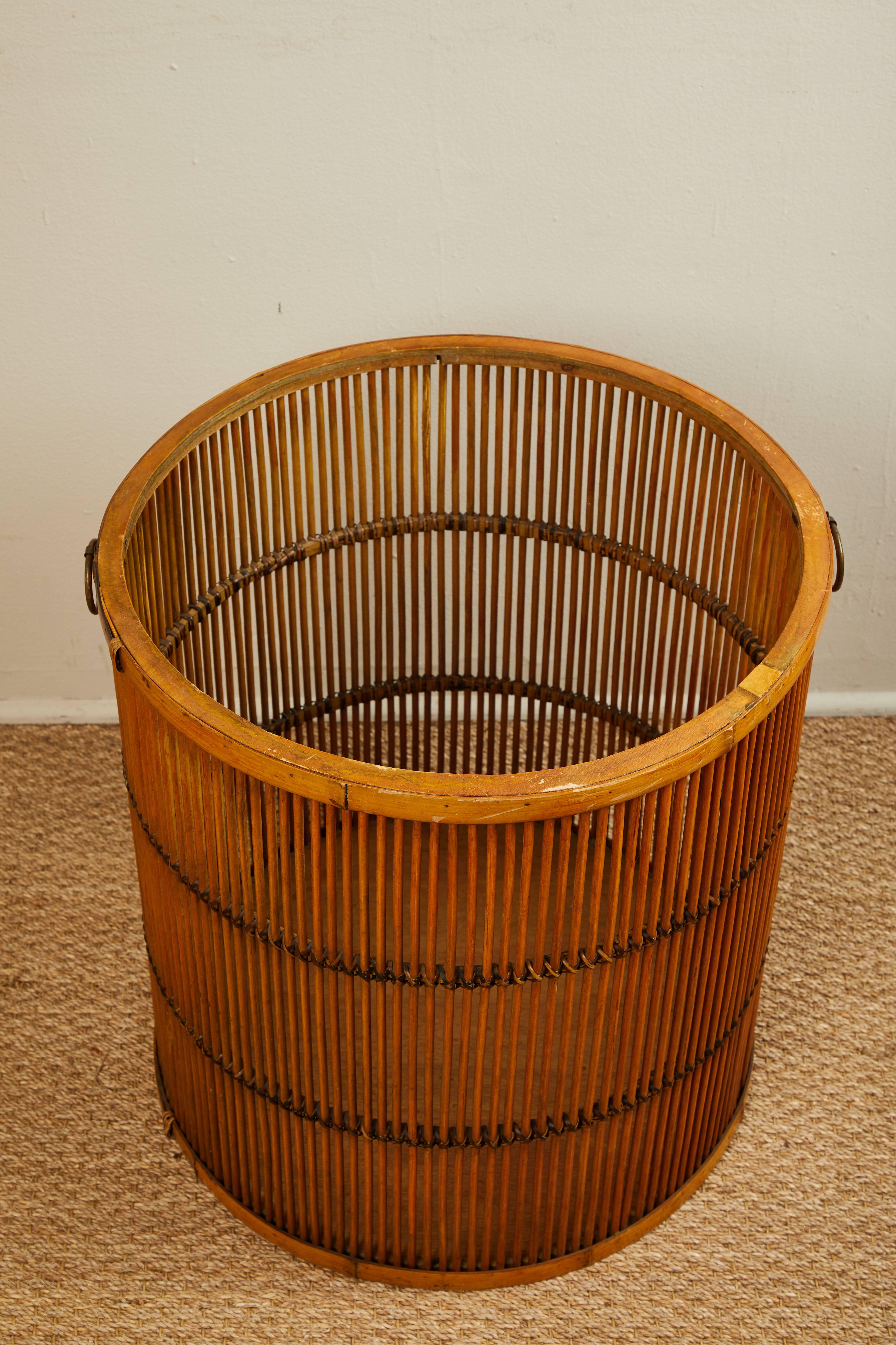Caning Rattan Basket For Sale