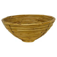 Panier en rotin, Italie, années 1960