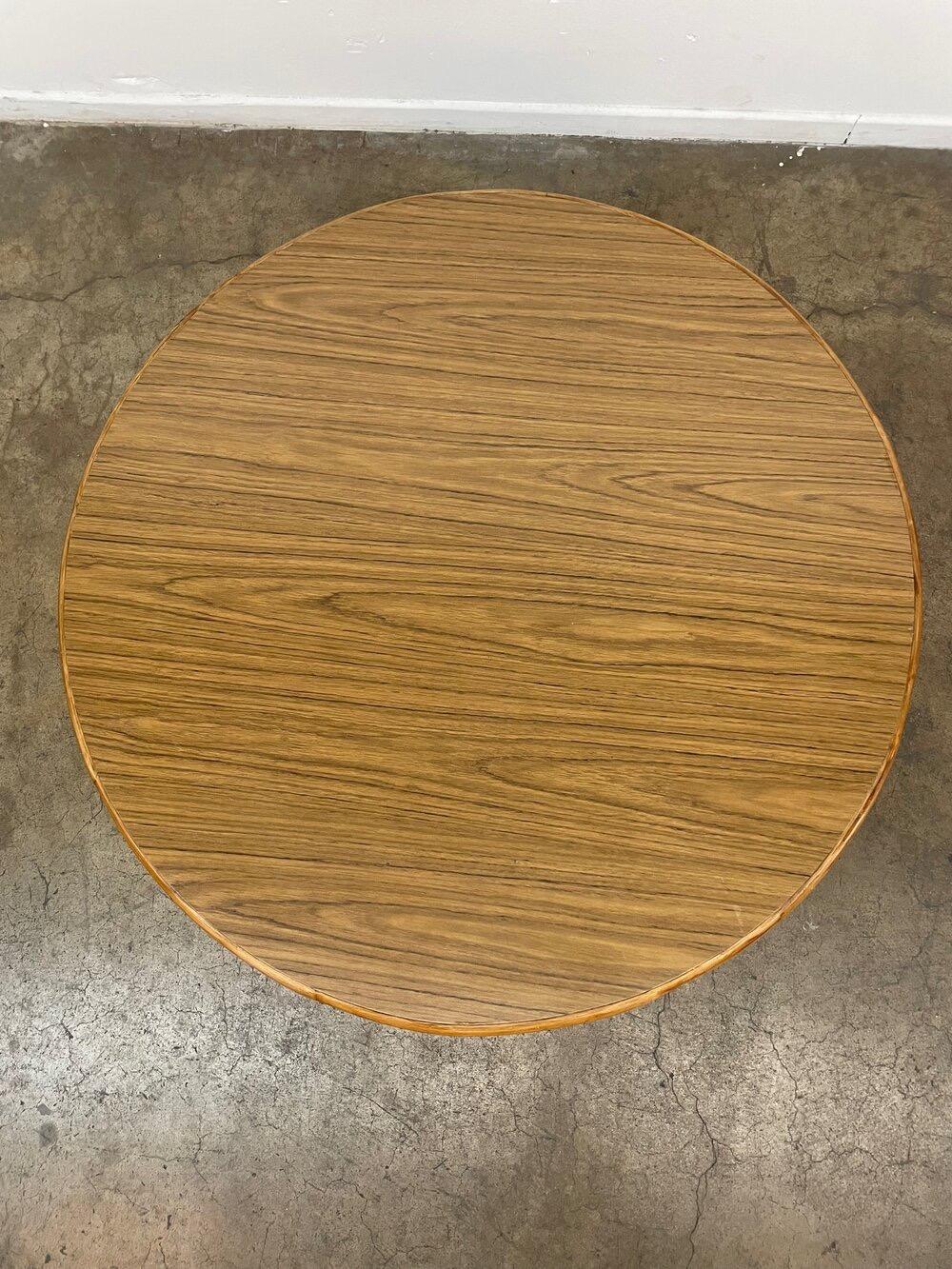 Rattan bentwood Coffee Table - Laminate Surface 1