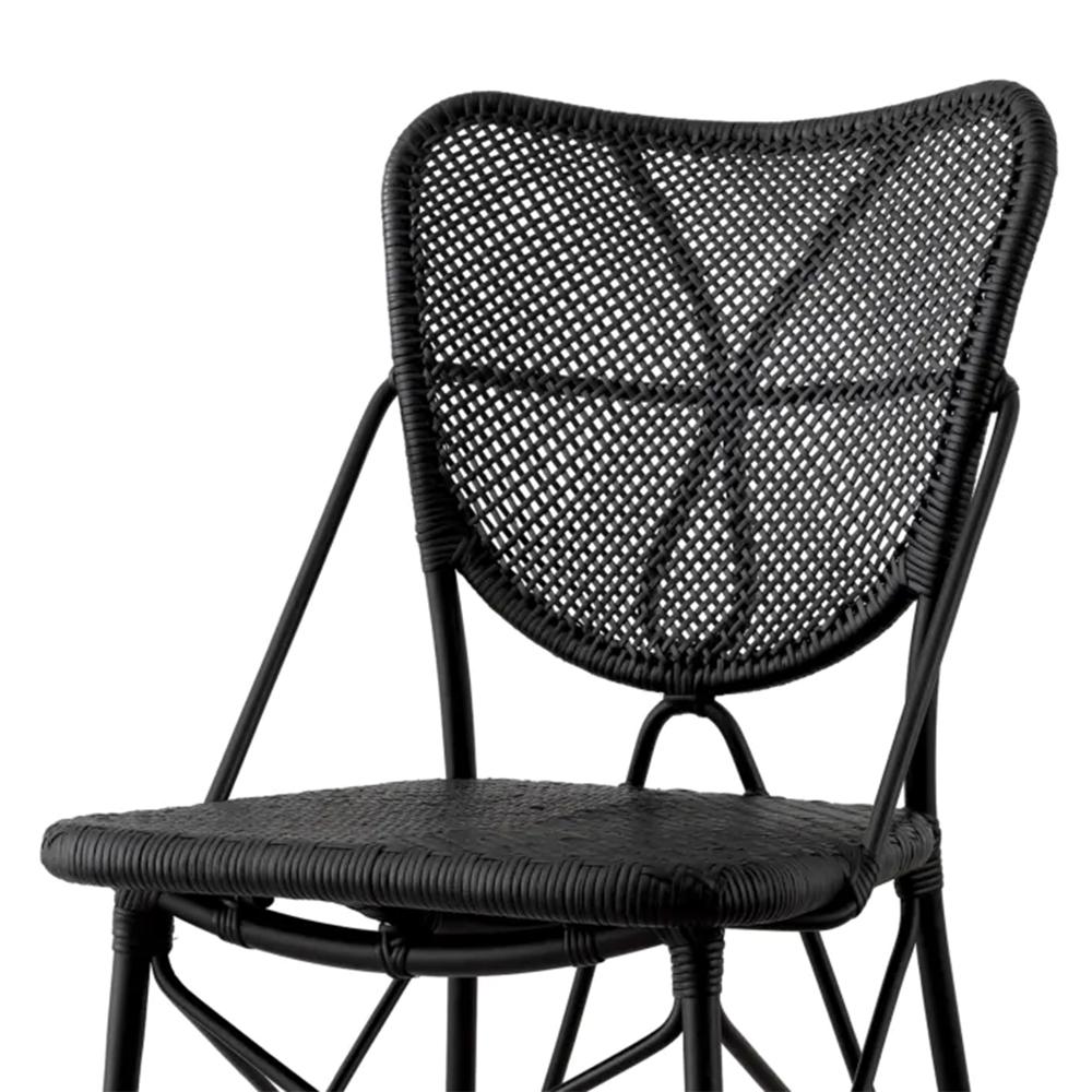 Sedia in rattan nera In condizioni Nuovo in vendita a Paris, FR