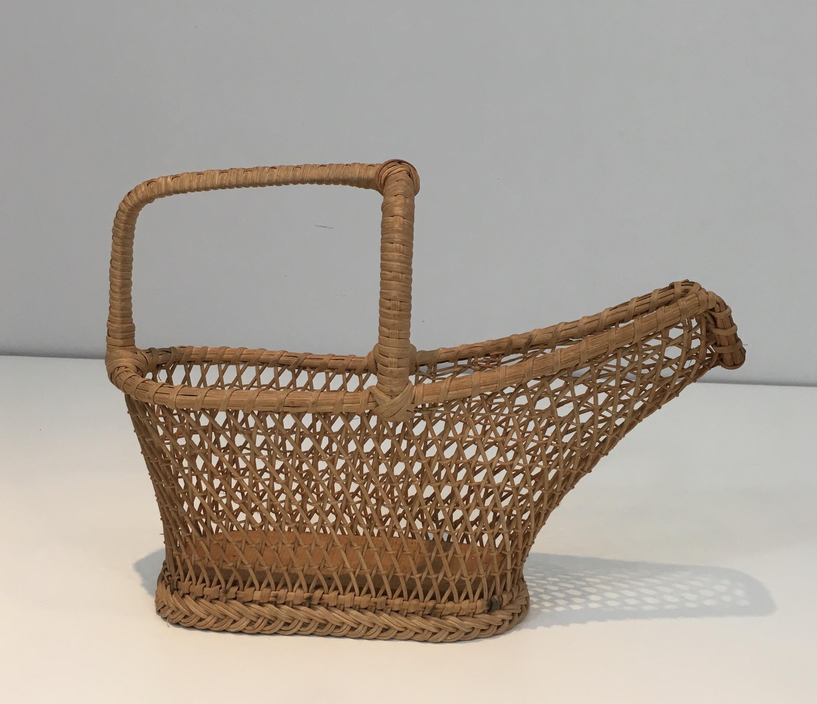 rattan flaschenkorb