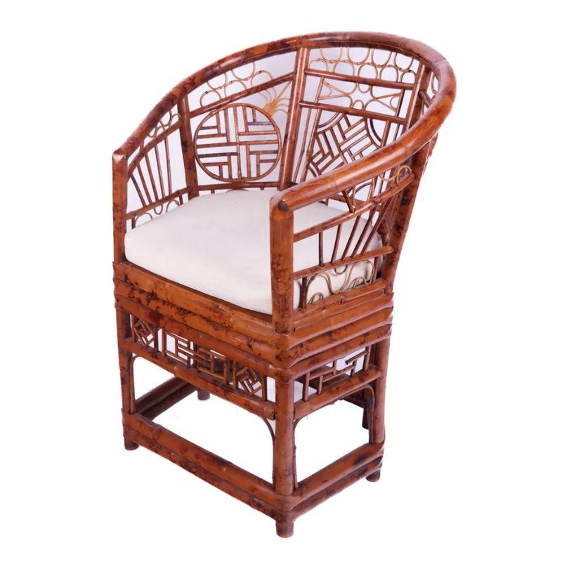 20th Century Rattan Brighton Pavillion Chair For Sale