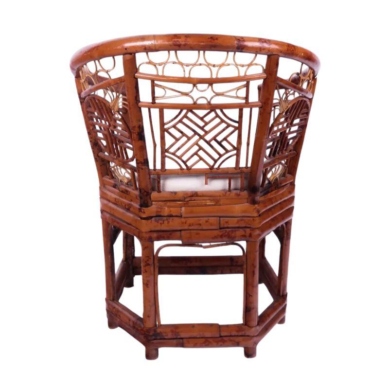 Rattan Brighton Pavillion Chair For Sale 1