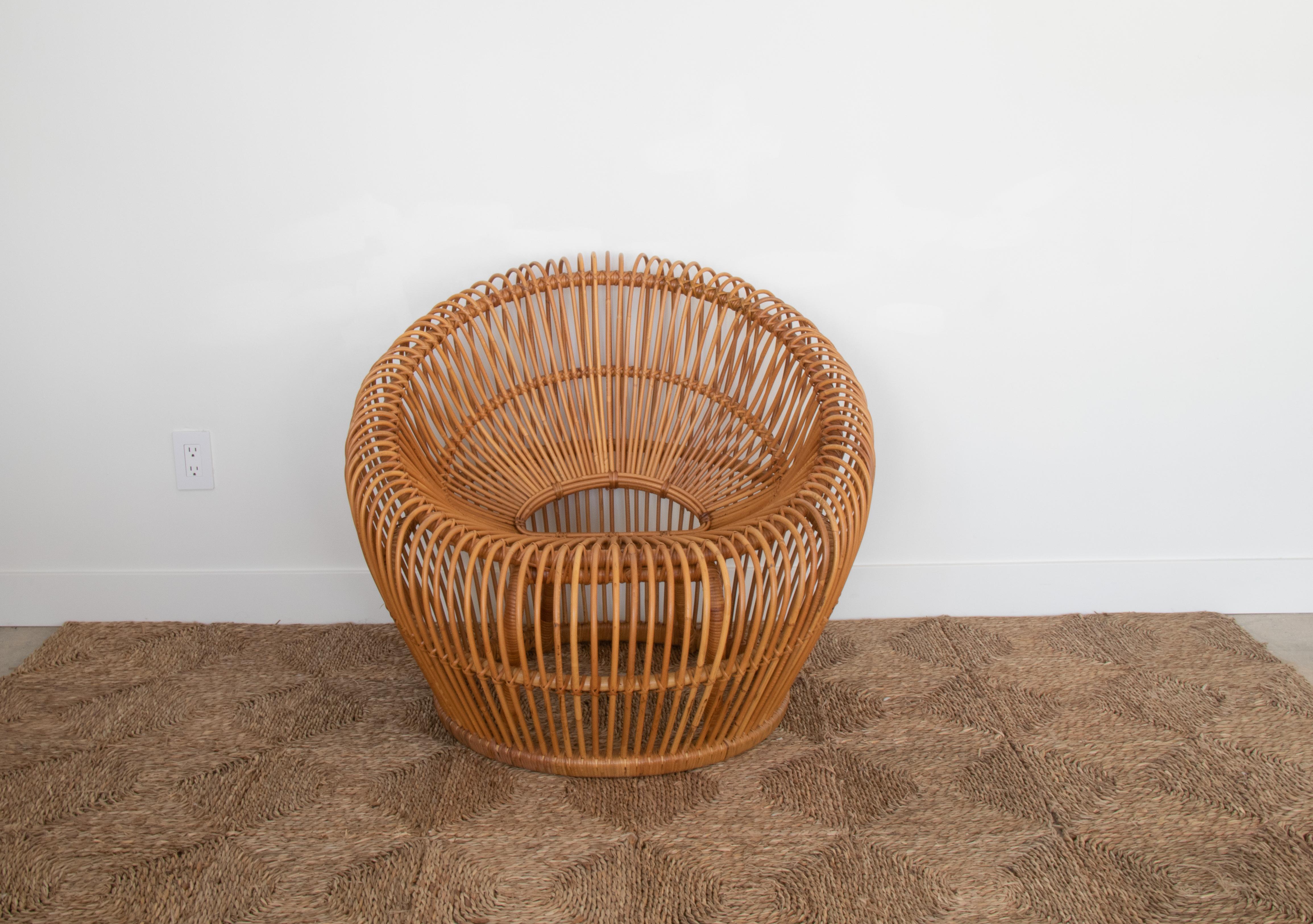 rattan bucket chairs