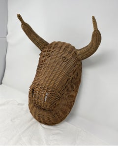 Rattan Bull Head