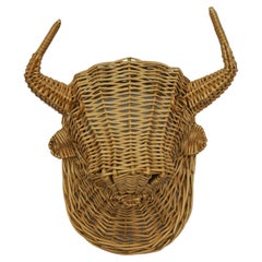 Rattan Bull Head