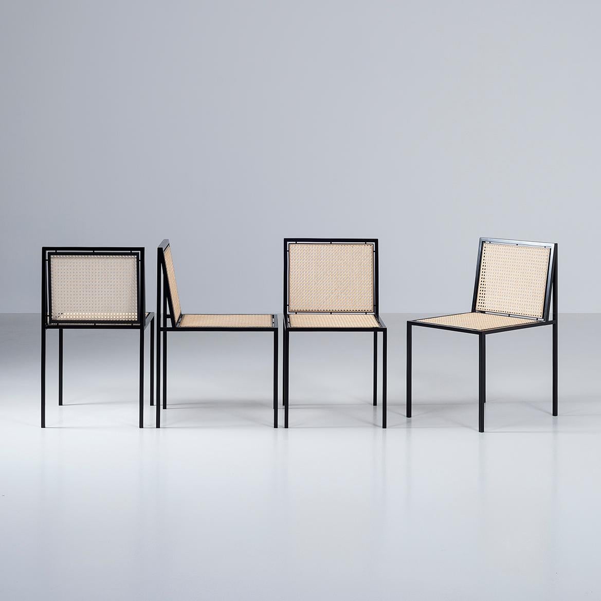 Contemporary Rattan chair by Shigeru UCHIDA For Sale