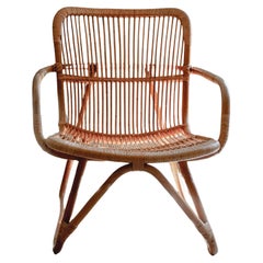 Rattan Chair QA-90, Katsuo Matsumura
