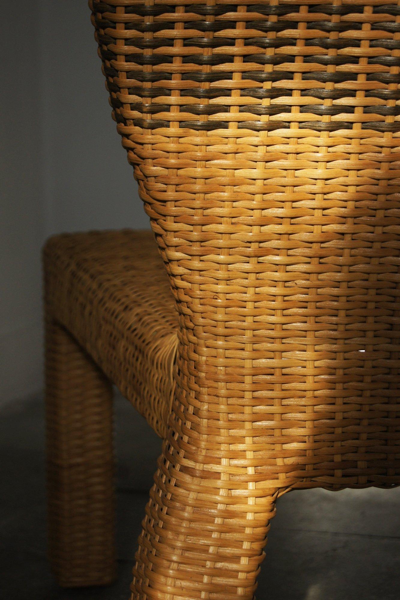 Rattanstuhl TÄRÖ von Thomas Sandell für Ikea im Angebot 5