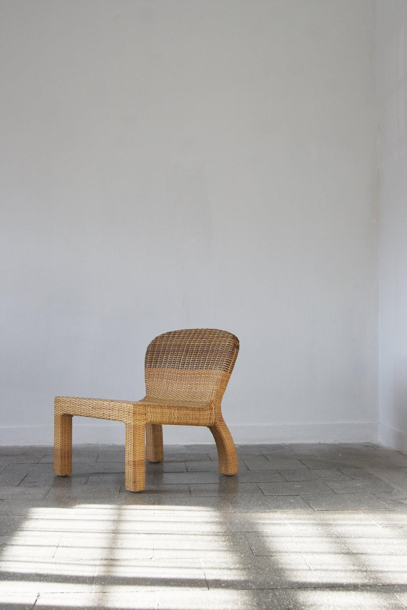 Rattanstuhl TÄRÖ von Thomas Sandell für Ikea (Moderne der Mitte des Jahrhunderts) im Angebot