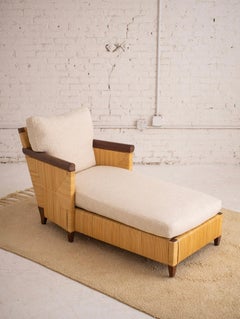 Chaise longue en rotin de John Hutton pour Donghia, Collection Merbau