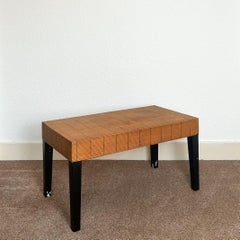 Tables basses en rotin - c1980s