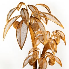 Rattan Coconut Floor Lamp