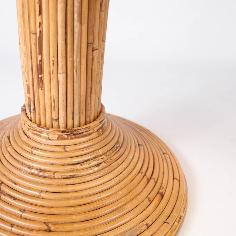 Rattan Coconut Tree / palm tree Table Lamp For Sale at 1stDibs palm