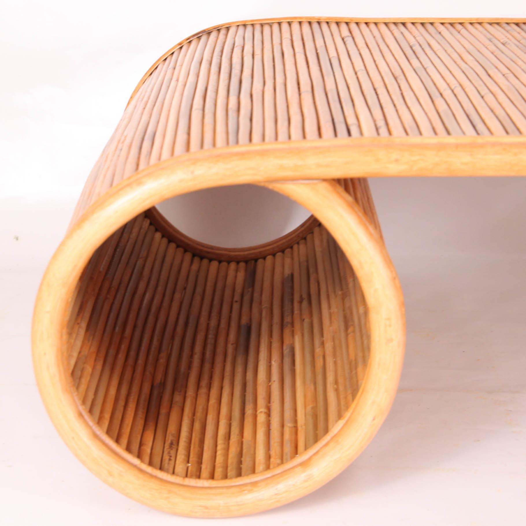 Rattan Coffee Table For Sale 1