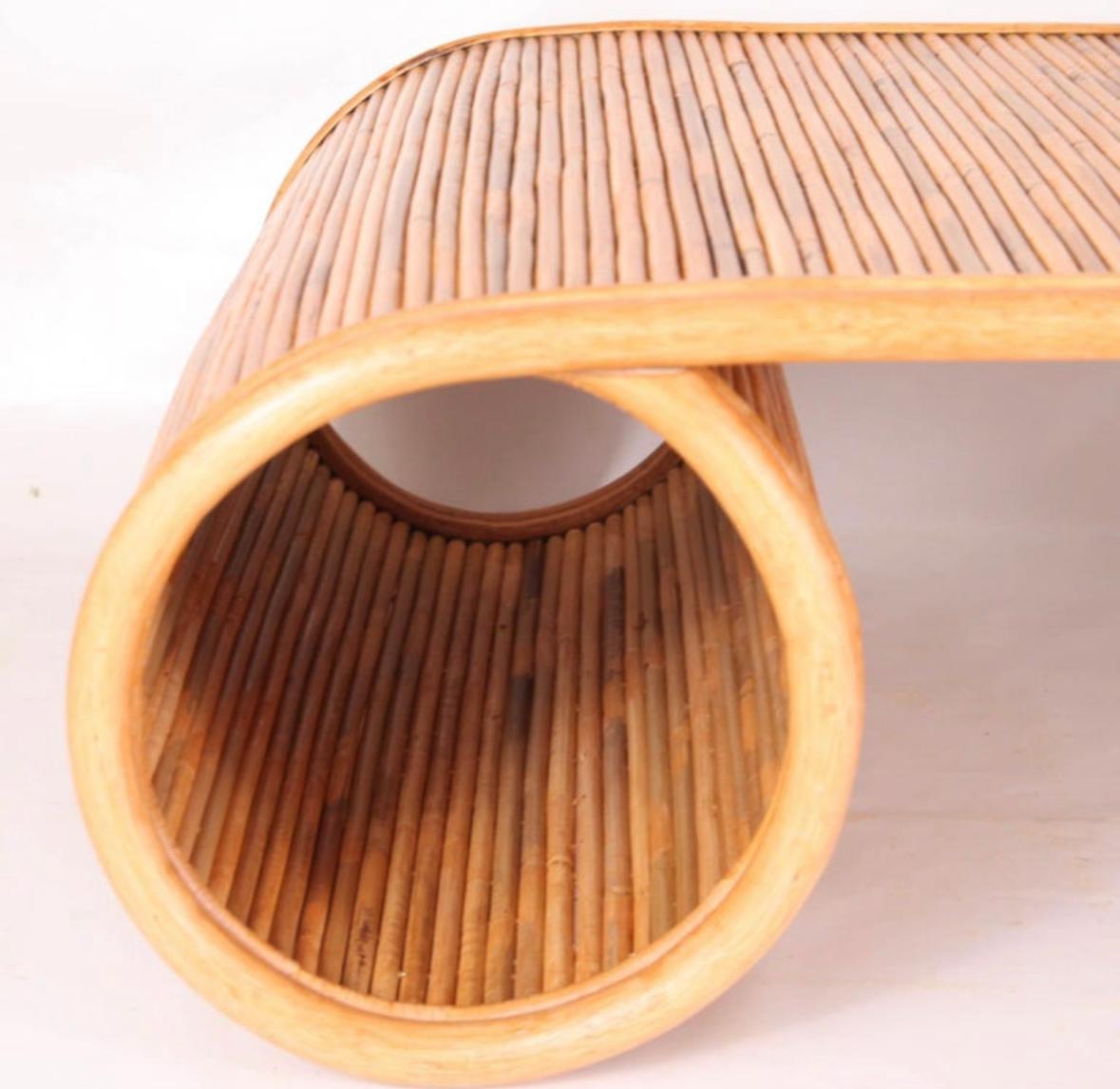 Mesa baja de ratán Ratán en venta