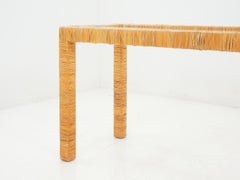 Rattan Console, 1970s