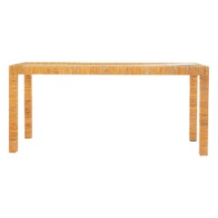 Rattan Console, 1970s