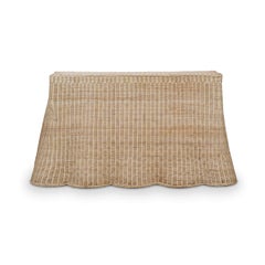 Rattan Console Table