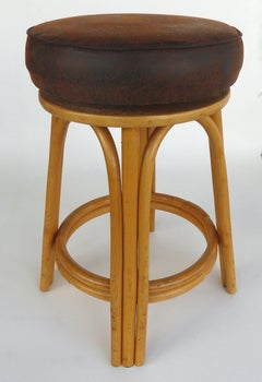 Clark Casual Furniture Rattan Counter Stools, three available