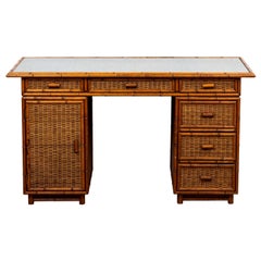 Rattan Desk Rattan Desk