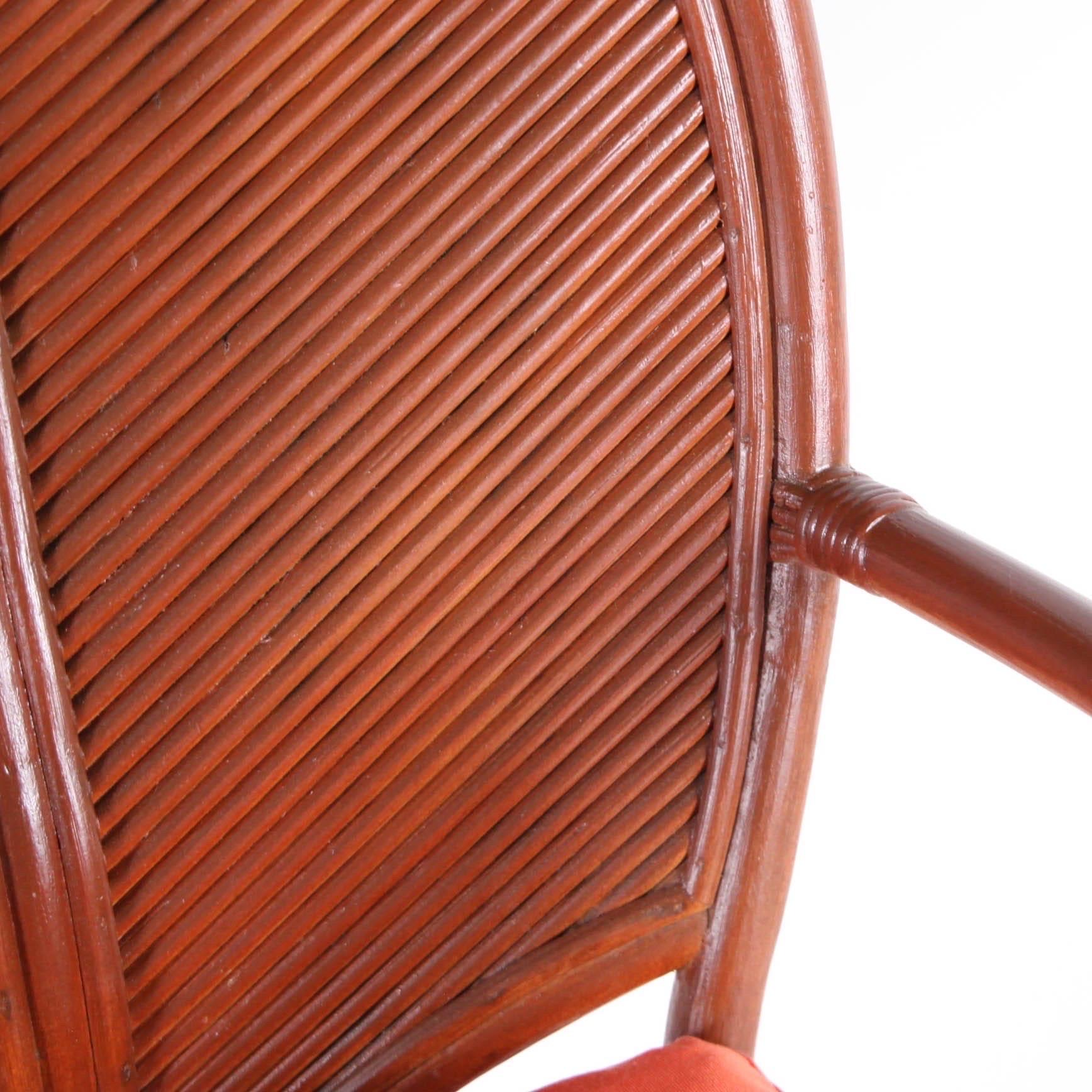 Set da pranzo in rattan in vendita 6