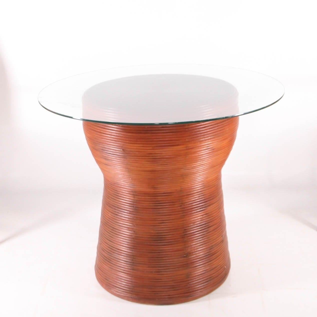 Set da pranzo in rattan in vendita 2