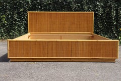 Rattan Double Bed By Dal Vera