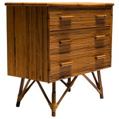 Rattan Drawer Chest by Vivai del Sud