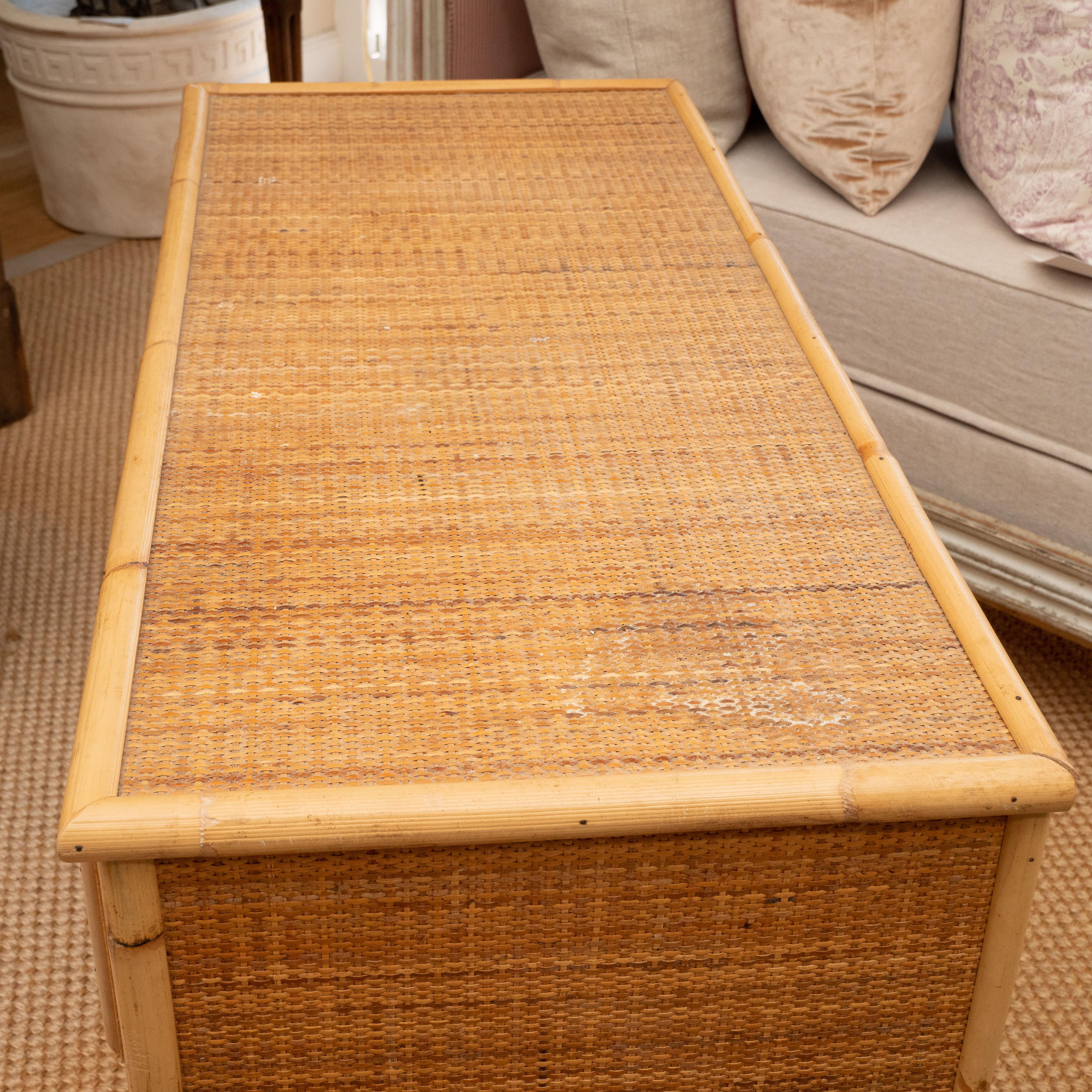 A Pair of  Dressers with Brass Campaign Style Hardware 1