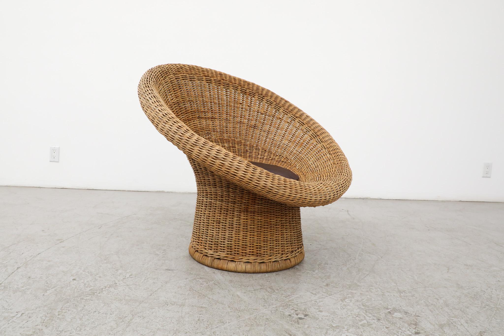 Rattan Egon Eiermann 'E10' or 'Korbsessel' Lounge Chair, 1949 2