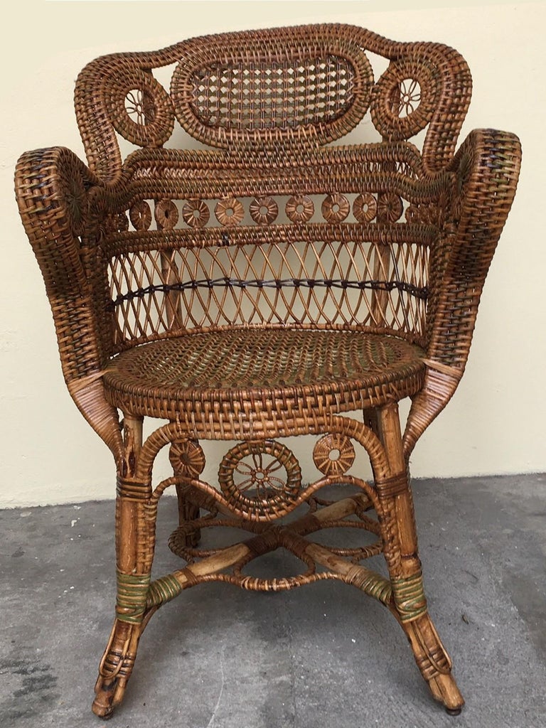 Rattan Garden Furniture Set by Maison Perret Vibert ... on {keyword}