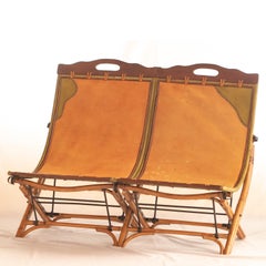 Rattan Handmade Ramon Castellano Leather Duyan Seat Patchwork Kalma Furniture