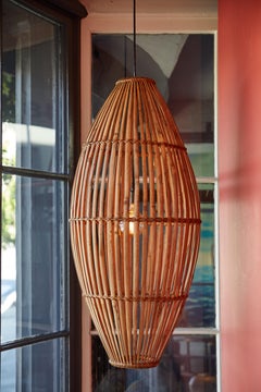 Rattan Hanging Pendant Lamp