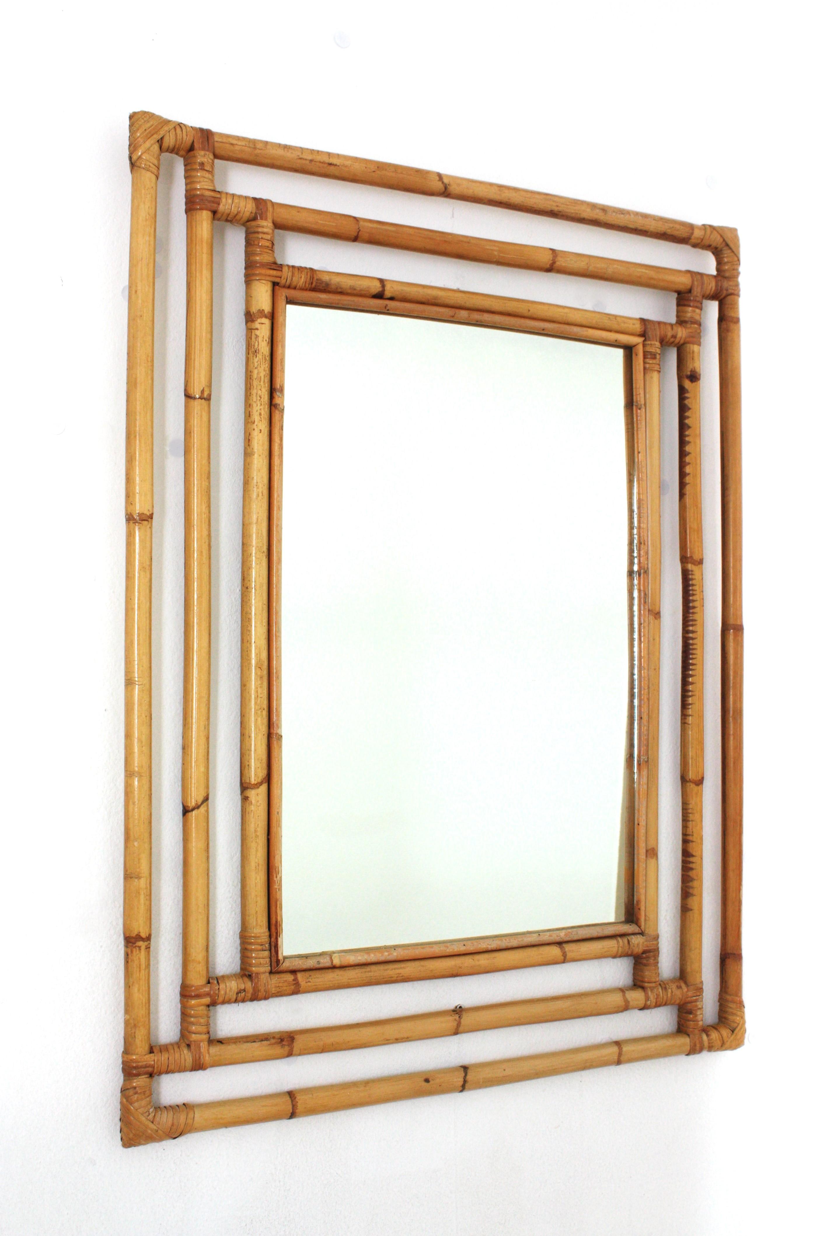 espejo grande rectangular