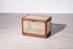 Rattan Laundry Box by Pierre Jeanneret for Chandigarh, India, Circa 1955-56