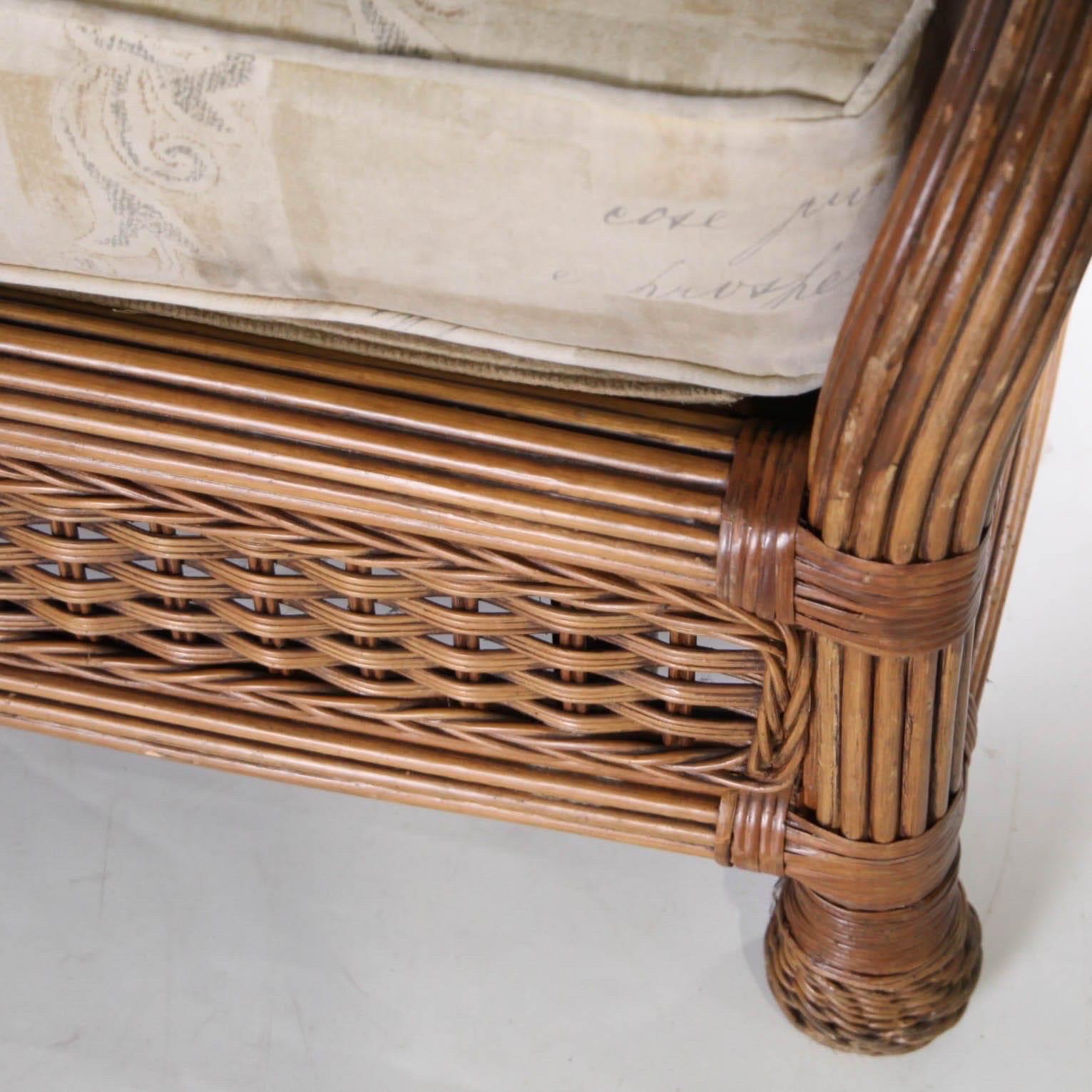 Rattan living room set For Sale 6