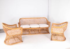 Rattan living room set